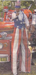 Woody Duncan  Stiltwalker